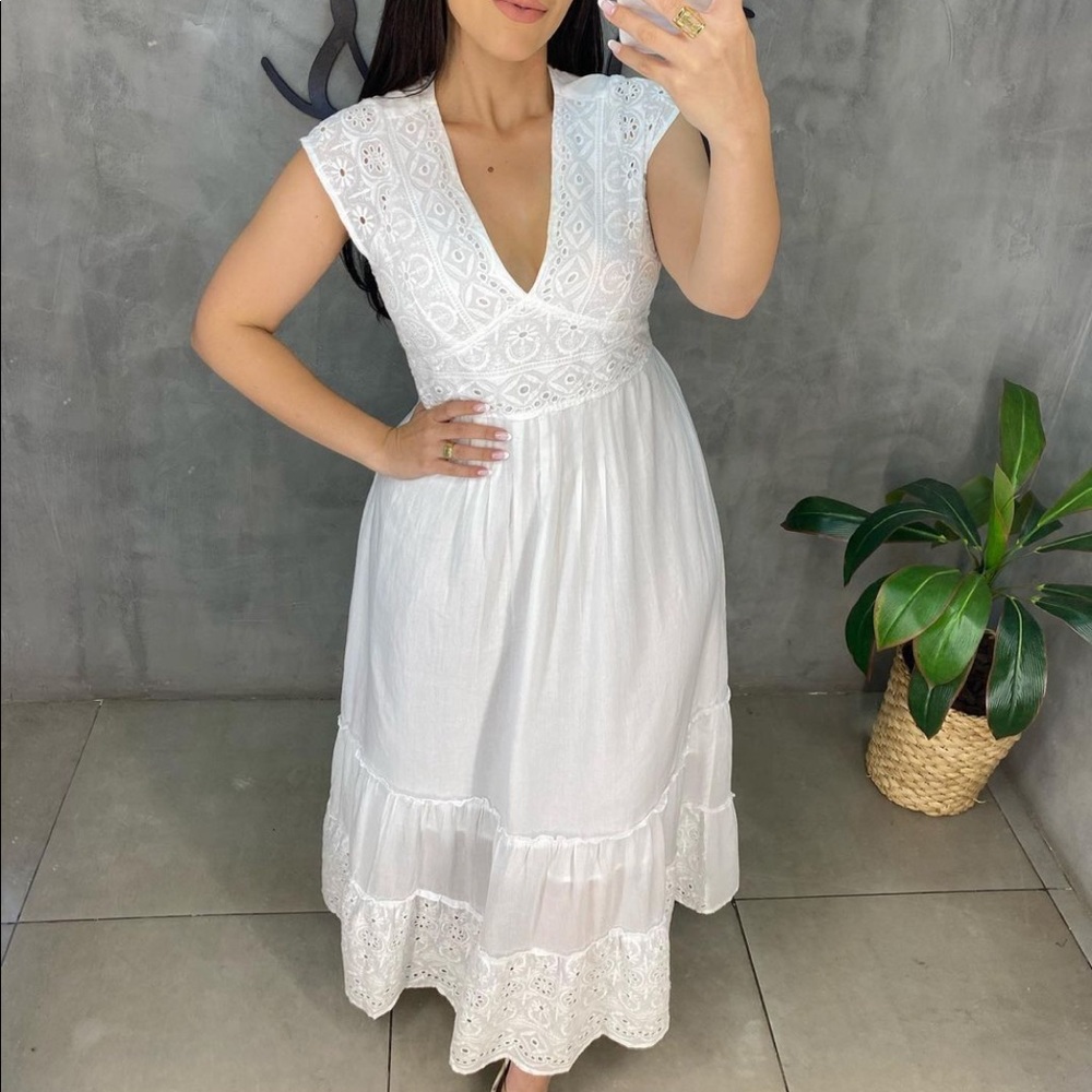Perfect white long Dress